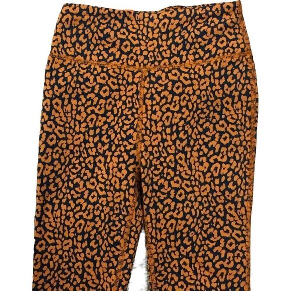 J. CREW WEEKEND 7/8 Leggings Women’s SZ XXS High Rise Leopard Print Stretch NEW - Picture 5 of 6